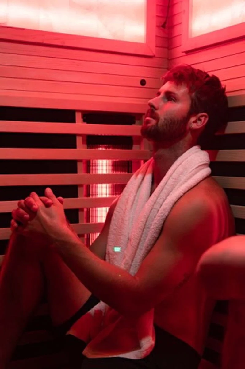 Infrared sauna therapy for detox treatment at Rolling Vitality Jupiter Florida