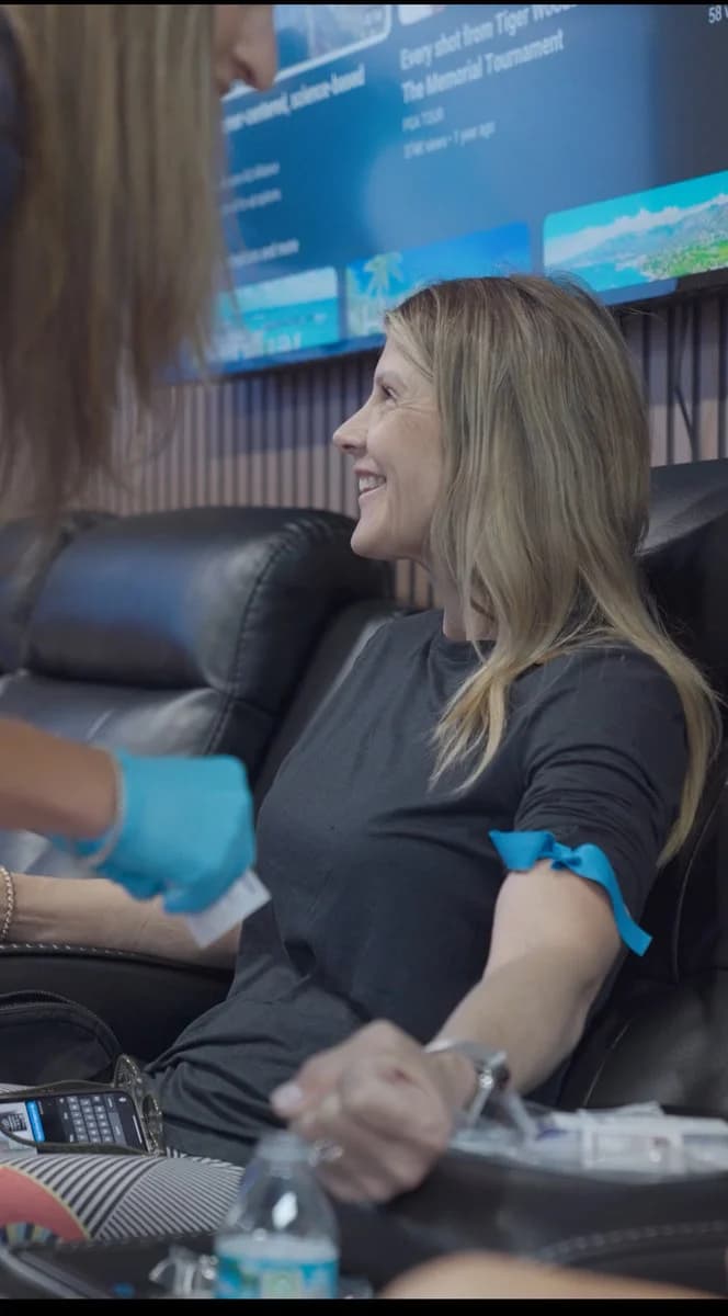 IV vitamin therapy treatment at Rolling Vitality Jupiter Florida